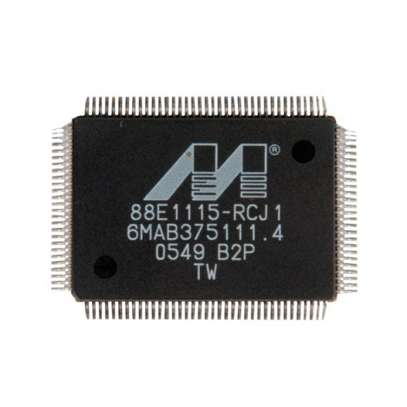 Сетевой контроллер Marvell 88E1115-RCJ1 PQFP-128 с разбора