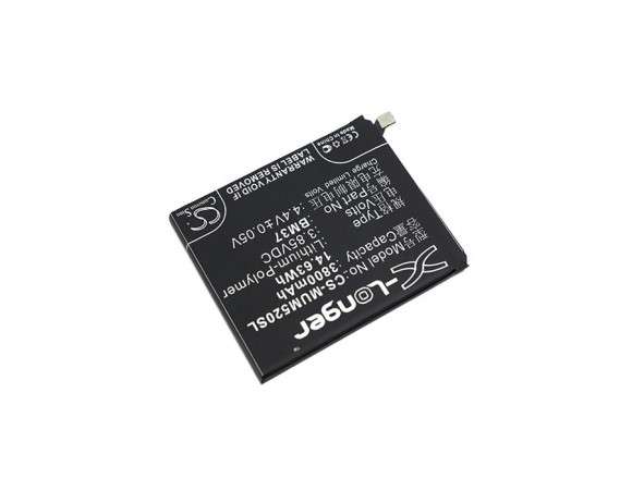 Аккумулятор CS-MUM520SL, BM37 (Int.Version) для Xiaomi Mi 5s Plus, 3.85В, 3800мАч, 14.63Wh