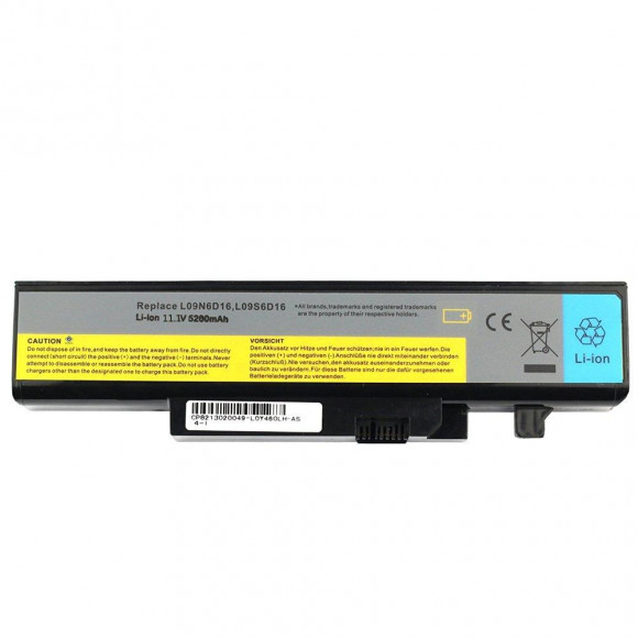 Аккумулятор (батарея) для ноутбука Lenovo IdeaPad Y460 (L09N6D16) 11.1V 4400-5200mAh