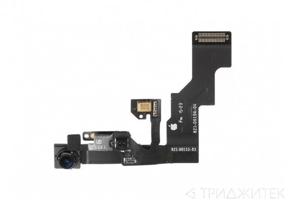 Шлейф для Apple iPhone 6S Plus + светочувствительный элемент + фронтальная камера (передняя) (в сборе)