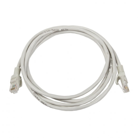 Кабель подключения к локальной сети RJ45 (4х парный (8жил) 5е, 1, 8 метра)