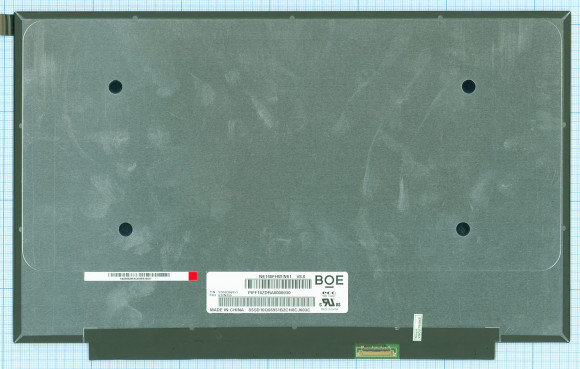 Матрица NE140FHM-N61, 14", ADS, 1920x1080 (Full HD), 30 pin, LED, Slim (тонкая), без креплений, матовая