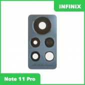 Стекло задней камеры для Infinix Note 11 Pro (X697) (без рамки) (зеленый) Стекло задней камеры для Infinix Note 11 Pro (X697) (без рамки) (зеленый)
