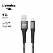 USB Дата-кабель Earldom EC-091I Apple 8-pin, 1 метр, черный USB Дата-кабель Earldom EC-091I Apple 8-pin, 1 метр, черный
