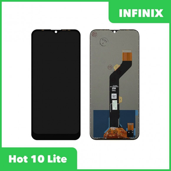 Дисплей для Infinix Hot 10 Lite + тачскрин (черный)