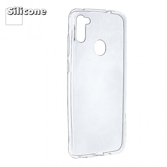 Силиконовый чехол "LP" для Samsung Galaxy M11 TPU, прозрачный (европакет)