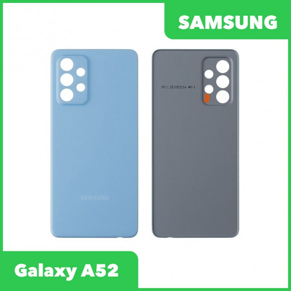 Задняя крышка для Samsung Galaxy A52 SM-A525 (синий)