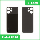 Задняя крышка для Xiaomi Redmi 12 4G (23053RN02Y) (черный)