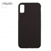 Защитная крышка "LP" для Apple iPhone X "Термо-радуга" коричневая-розовая (европакет)