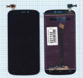 Модуль (матрица + тачскрин) для Micromax Canvas Gold (A300), черный Модуль (матрица + тачскрин) для Micromax Canvas Gold (A300), черный
