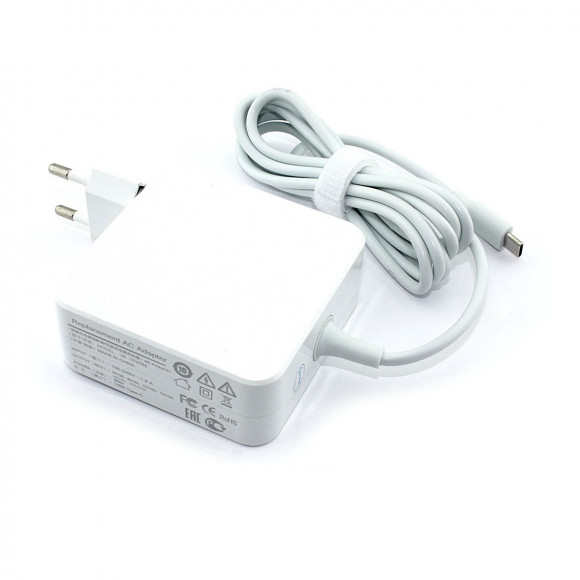 Блок питания (зарядное) для ноутбука Xiaomi 90Вт, USB-C (Type-C) OEM, белый