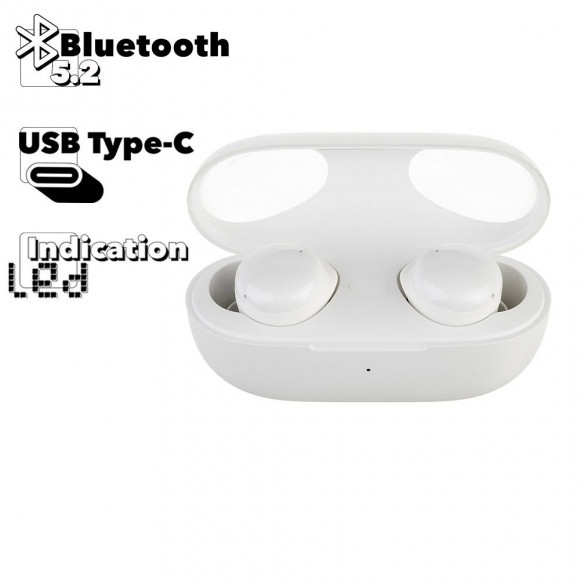 TWS Bluetooth гарнитура Xiaomi T17S (белая)