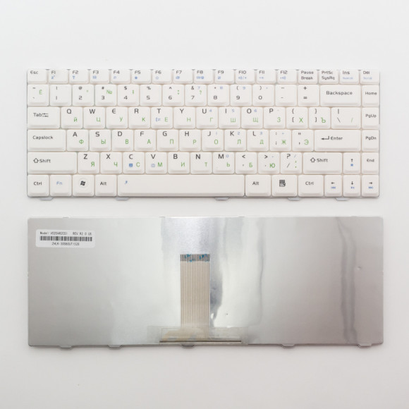 Клавиатура для ноутбука Asus F80, F80S, X82 белая