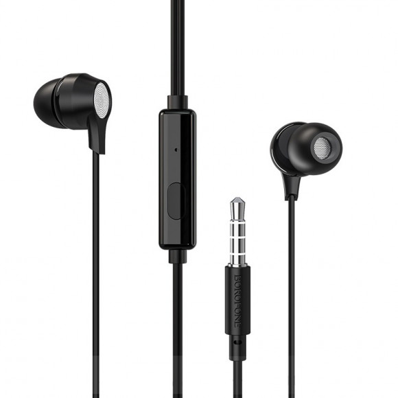 Гарнитура BOROFONE BM28 Tender sound Universal 3,5мм (черный)