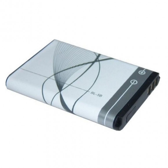 Аккумулятор (батарея) BL-5B для телефона Nokia 6060, 3220, 3230, 5140, 5200, 5300, 5320, 5500, 6020, 6021, 6120