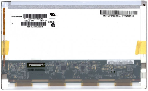 Матрица N089L6-L03 8.9", 1024х600 WSVGA, 40 pin, LED, Normal, глянцевая