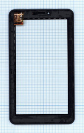 Сенсорное стекло (тачскрин) для Irbis TZ762, черное с рамкой, б.у. Сенсорное стекло (тачскрин) для Irbis TZ762, черное с рамкой, б.у.