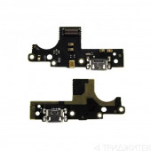 Системный разъем (разъем зарядки) для Nokia 7 Plus c микрофоном Системный разъем (разъем зарядки) для Nokia 7 Plus c микрофоном