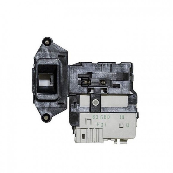 Замок люка (УБЛ) LG, 4 контакта, черное, замена EBF49827803