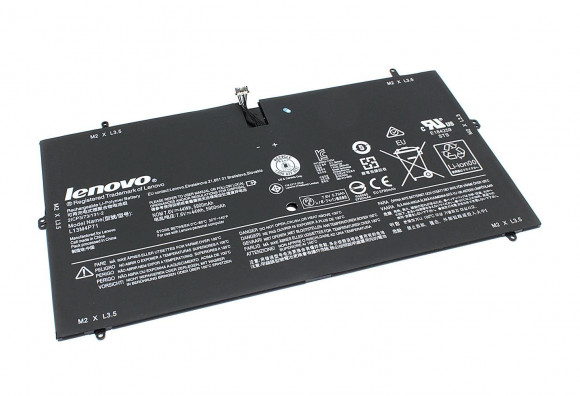 Аккумулятор (батарея) для ноутбука Lenovo Yoga 3 Pro 1370 (L13M4P71), 7.6В, 5800мАч, 44Вт, (оригинал) Аккумулятор (батарея) для ноутбука Lenovo Yoga 3 Pro 1370 (L13M4P71), 7.6В, 5800мАч, 44Вт, (оригинал)