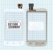 Сенсорное стекло (тачскрин) для Fly Era Nano 3 (IQ436), белый Сенсорное стекло (тачскрин) для Fly Era Nano 3 (IQ436), белый