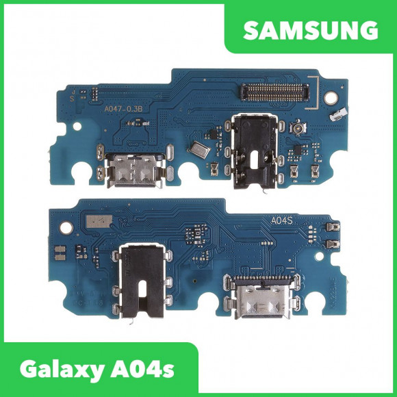 Системный разъем (разъем зарядки) для Samsung Galaxy A04s SM-A047, разъем гарнитуры и микрофон