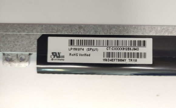Матрица (экран) для ноутбука LG LP156WF4 SP J1, 15,6, 30 pin Slim, 1920x1080, IPS