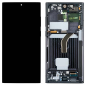 Дисплей для Samsung S908B Galaxy S22 Ultra в рамке + тачскрин (черный) 100% Дисплей для Samsung S908B Galaxy S22 Ultra в рамке + тачскрин (черный) 100%
