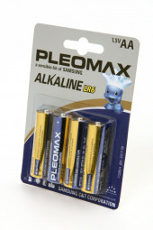 Батарейка (элемент питания) PleoMax LR6-BL4, 1 штука