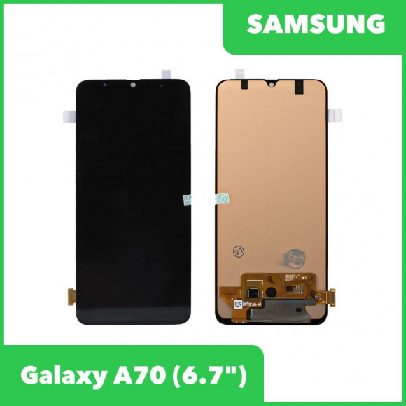 LCD дисплей для Samsung Galaxy A70 SM-A705 в сборе с тачскрином (OLED), черный