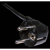 Шнур питания C19-Schuko угловая, 3х1.5, 220В, 16А, черный, 0.5 метра, LAN-PP19/SHA-0.5-BK Шнур питания C19-Schuko угловая, 3х1.5, 220В, 16А, черный, 0.5 метра, LAN-PP19/SHA-0.5-BK