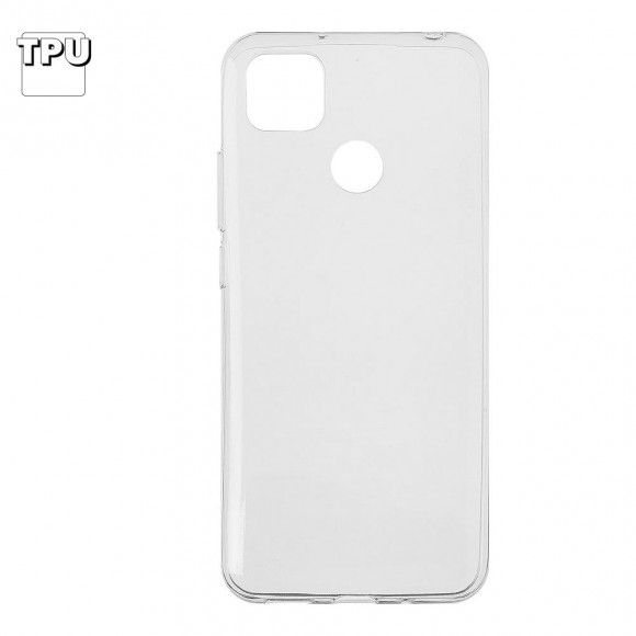 Силиконовый чехол "LP" для Xiaomi Redmi 9C TPU, прозрачный (европакет)
