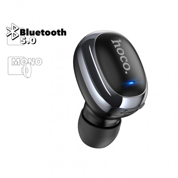 Bluetooth гарнитура Hoco E54 Mia Mini BT 5.0, моно, вставная, черный