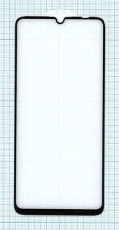 Защитное стекло "Полное покрытие" для Huawei Honor X7 черное Защитное стекло "Полное покрытие" для Huawei Honor X7 черное