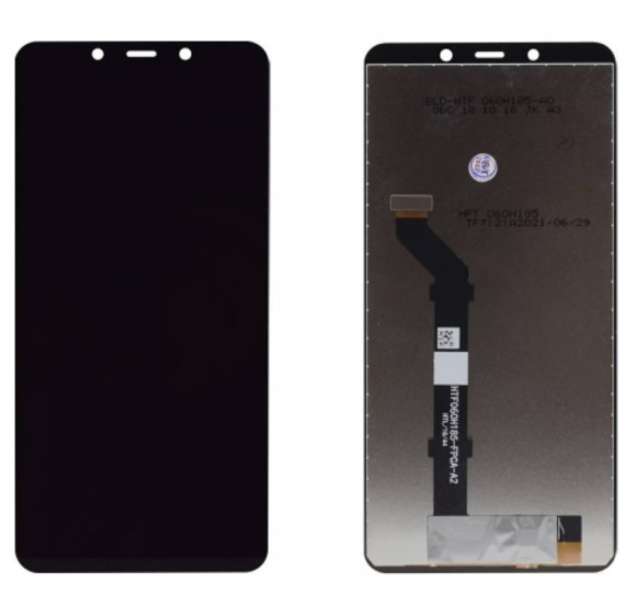 Дисплей Nokia 3.1 Plus (TA-1104)+тачскрин (черный)