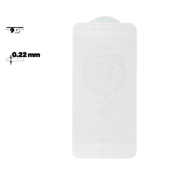 Защитное стекло Remax Emperor Series 9D Tempered Glass GL-32 для Apple iPhone 7, 8, белое