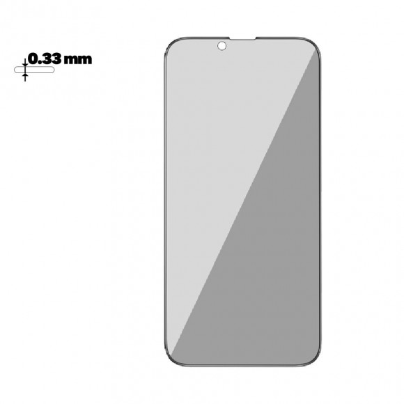 Защитное стекло Hoco A25 Full Screen Anti-Drop Privacy для Apple iPhone 13 Max, 0.33 мм