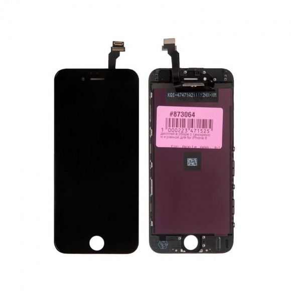 Дисплей PD в сборе с тачскрином для Apple iPhone 6, черный