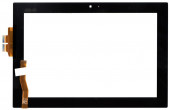 Сенсорное стекло (тачскрин) для Asus PadFone (A66), черное