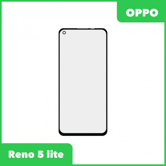 Стекло для переклейки дисплея Oppo Reno 5 Lite, черный