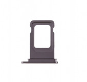 Держатель (лоток) SIM-карты для Apple IPhone 11, черный Держатель (лоток) SIM-карты для Apple IPhone 11, черный