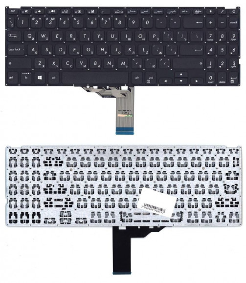 Клавиатура для ноутбука Asus Pro P3540, черная