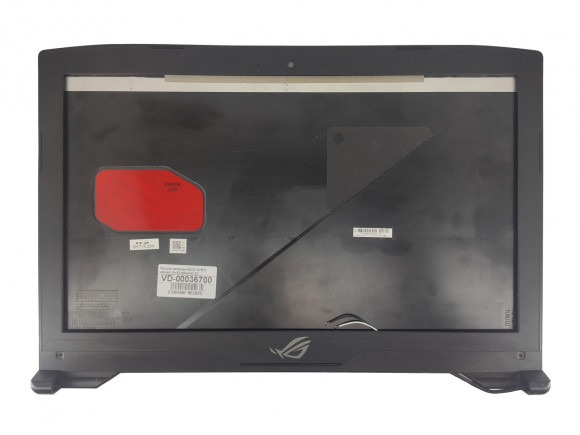 Крышка матрицы Asus ROG STRIX GL503, черная (с разбора) Крышка матрицы Asus ROG STRIX GL503, черная (с разбора)