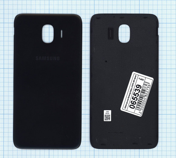 Задняя крышка корпуса для Samsung Galaxy J4 2018 (J400F), черная