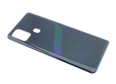 Задняя крышка корпуса для Samsung Galaxy A21s (A217F) черная Задняя крышка корпуса для Samsung Galaxy A21s (A217F) черная
