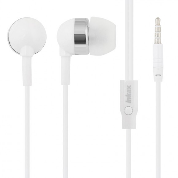 Гарнитура inkax EP-07 Handsfree вставная, белая