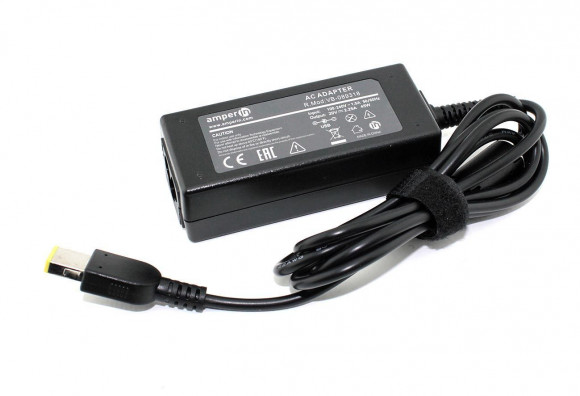 Блок питания (зарядное) Amperin AI-LN45 для ноутбука Lenovo 20В, 2.25A, Rectangle 45Вт
