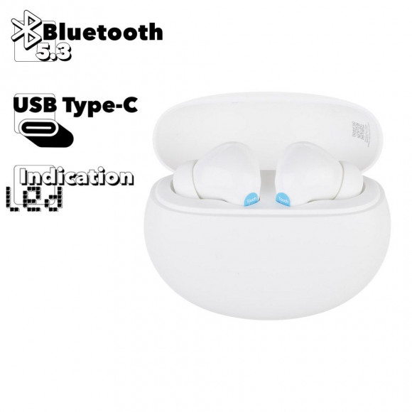 TWS Bluetooth гарнитура Xiaomi Redmi Buds 4 Active (белая)