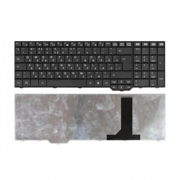 Клавиатура для ноутбука Fujitsu Amilo XA3520, XA3530, Pi3625, LI3610, LI3910, XI3650, XI3670 черная