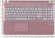 Клавиатура для ноутбука Sony FIT 15 SVF15 розовая топ-панель